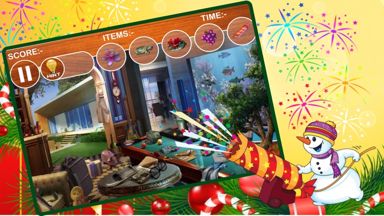 New Year Party Hidden Object Pro screenshot-4