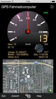 gps fahrrad computer iphone bildschirmfoto 2
