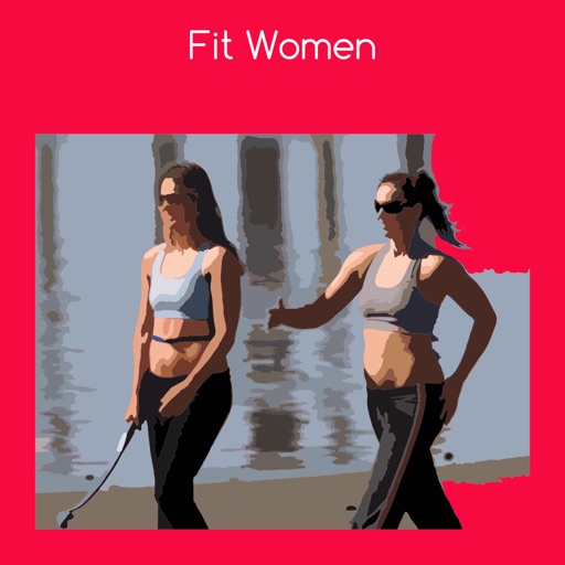 Fit women+ icon