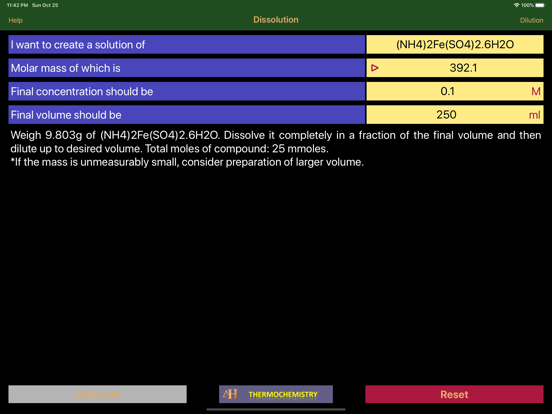 Screenshot #4 pour Chemical Solution Simple