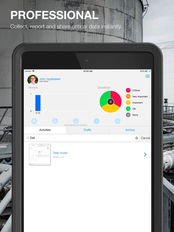 App screenshot