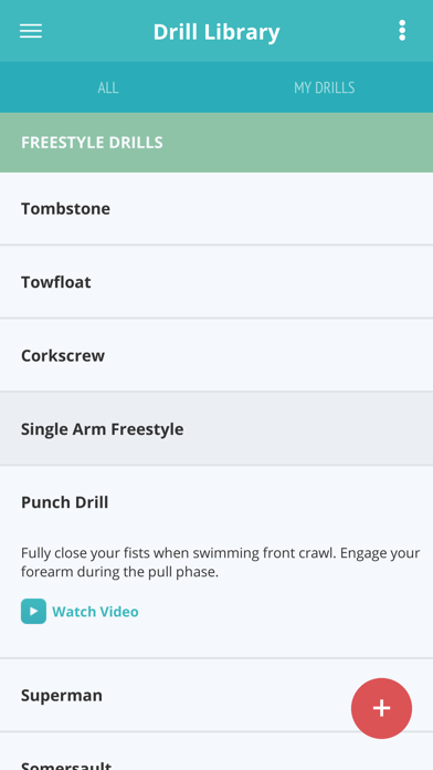 Swim Trainer Online Screenshot