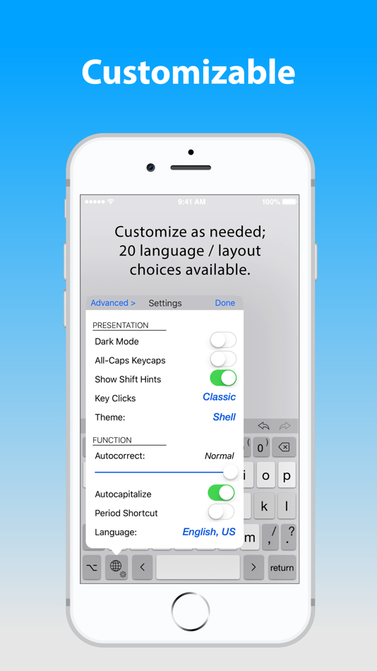 #3. Typefinity (iOS) By: Natural Designs Software