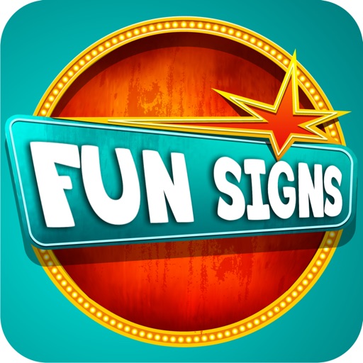 Fun Signs - Trick your friends with fake signs! Icon