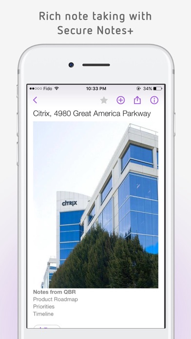 Citrix Secure Notes screenshot 2