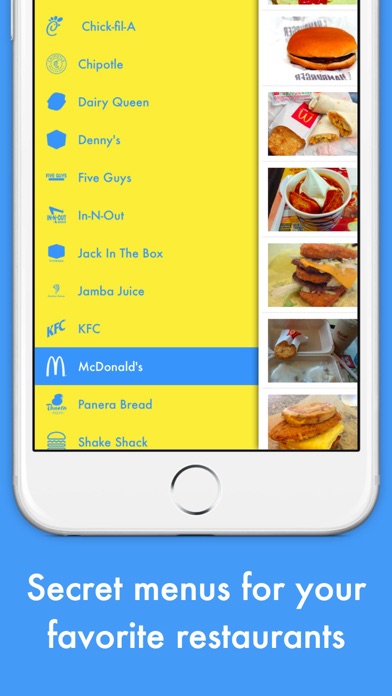 How to cancel & delete Fast Food Secret Menu Guide from iphone & ipad 1