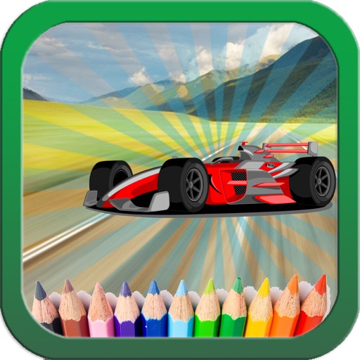 Car and transporter Coloring book games for kids