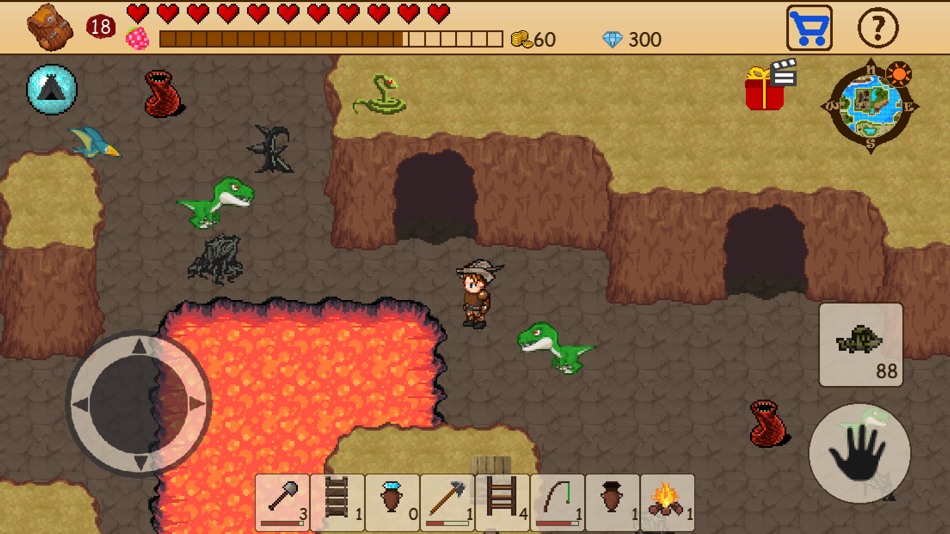 #5. Survival RPG: Open World Pixel (iOS) Bởi: Bew Games inc.