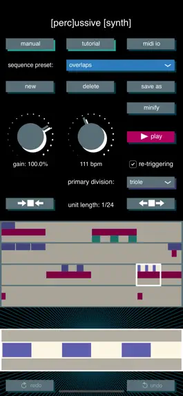 Game screenshot Percussive Synth mod apk