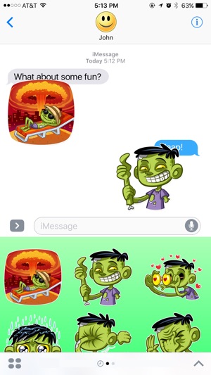 Funny Zombies Stickers(圖2)-速報App