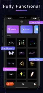 ViVi Video - Video Editor. screenshot #1 for iPhone