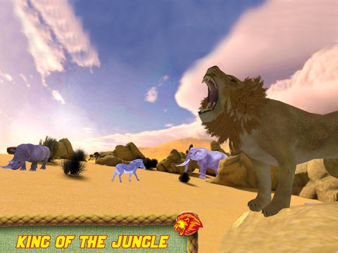 Ultimate Angry Lion Simulator - Mighty Jungle Kingのおすすめ画像5