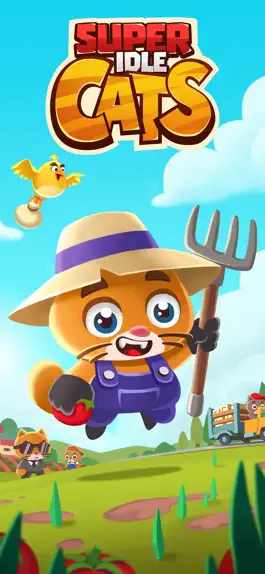 Game screenshot Super Idle Cats - Farm Tycoon mod apk