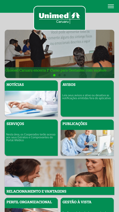 Unimed Caruaru Cooperado Screenshot