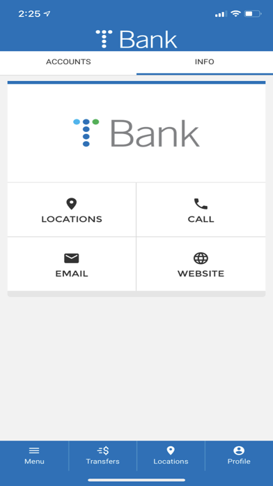 T Bank Screenshot