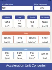 acceleration unit converter айпад изображения 1