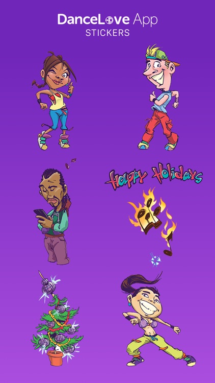 Dance Love App Sticker Pack screenshot-4