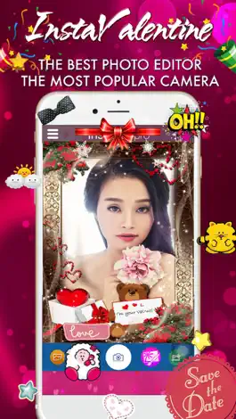 Game screenshot Valentine Photo Frame - Wonder Photo & Frame Maker hack