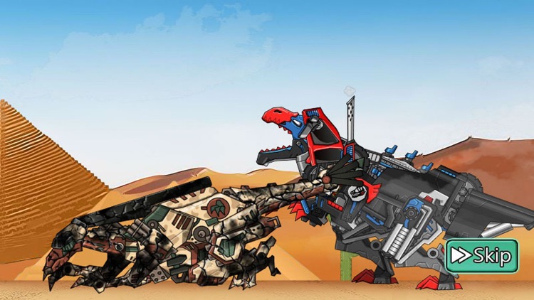 Repair! Dino Robot - Gallimimus