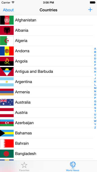 World Newspapers - 200 countries Screenshot