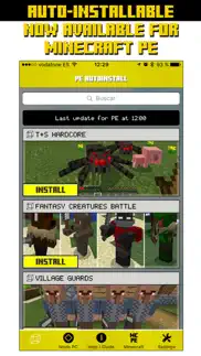 mods for pc & addons for minecraft pocket edition iphone screenshot 1