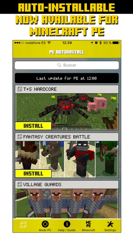 Mods for Pc & Addons for Minecraft Pocket Edition - 1.22 - (iOS)