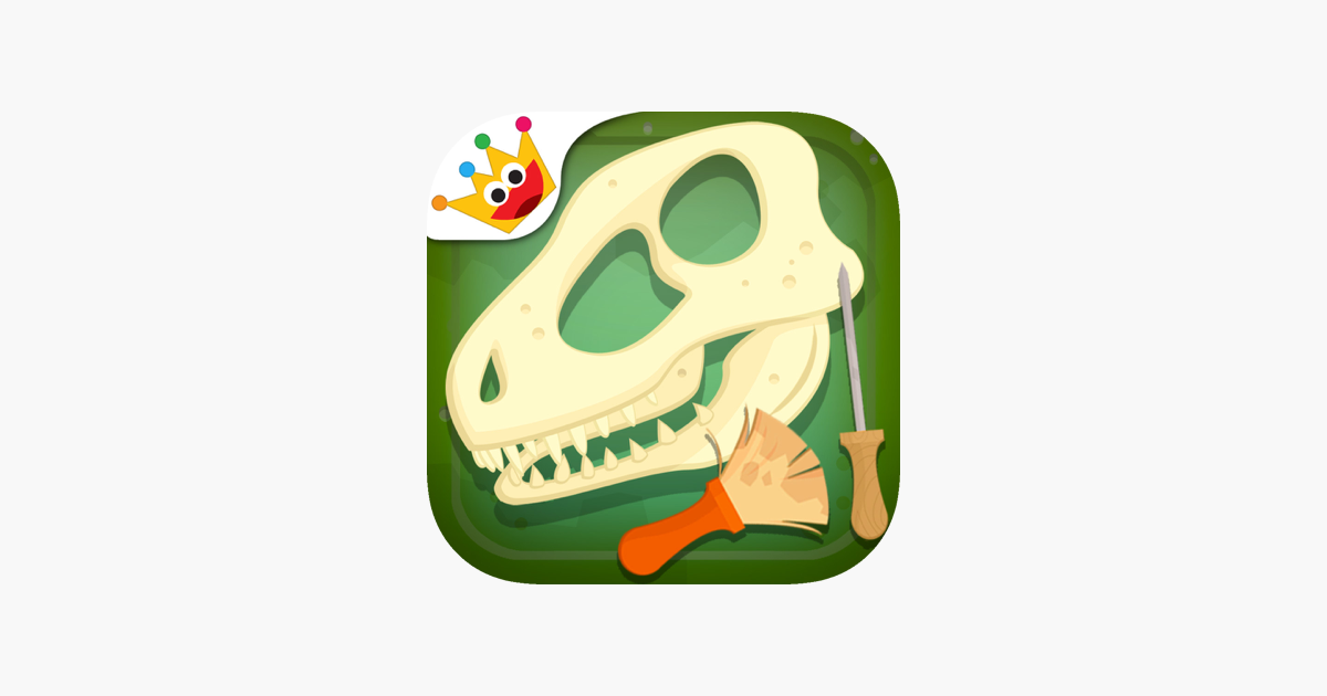 Dinosaur Skeletons Puzzle  Archaeology Learning Game