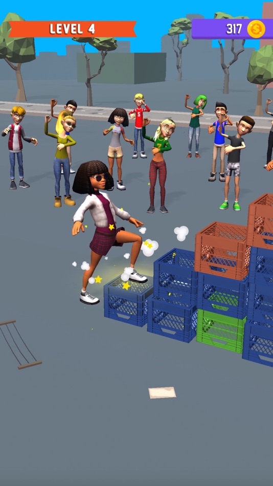 #1. Milk Crate Challenge 3D (iOS) 由: GAME THEORY BILISIM YAZILIM VE PAZARLAMA ANONIM SIRKETI