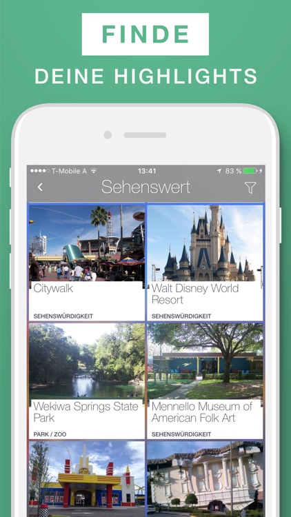 Orlando Reiseführer & Offline-Karte