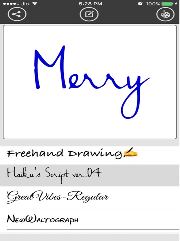 Screenshot #4 pour Finger Art : Make Your Name In Focus N Filter Text
