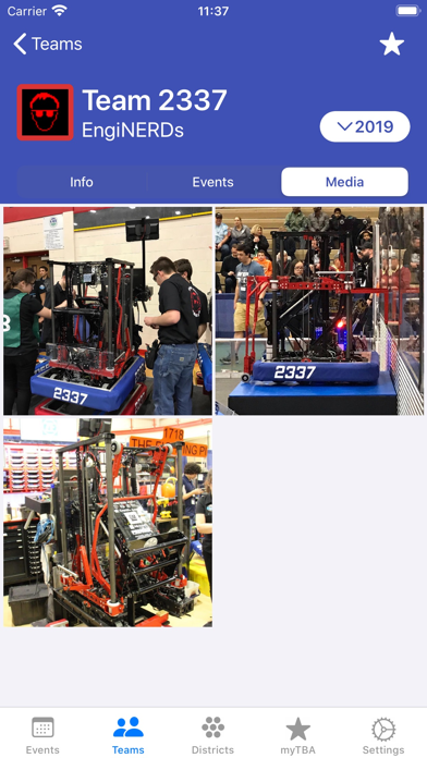The Blue Alliance Screenshot