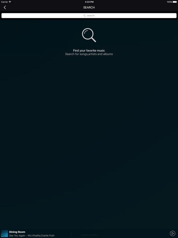 TELEFUNKEN Wi-Fi Bluetooth Speaker iPad screenshot