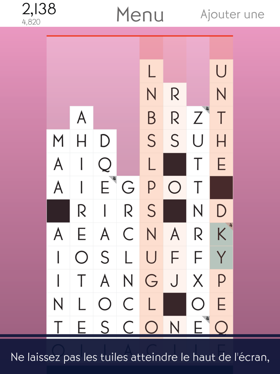 Screenshot #6 pour SpellTower Français