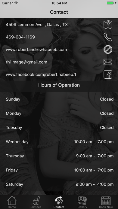 RAH Salon Screenshot