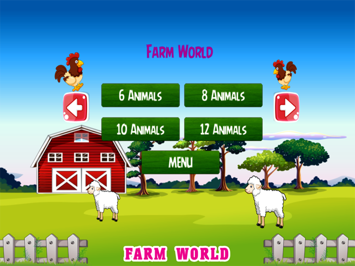 Animals Memory Matching Game - Brain Trainers