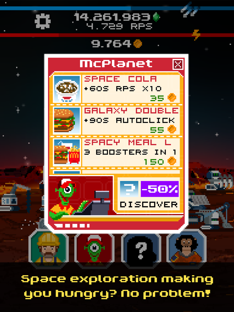 Tap Galaxy – Deep Space Mine official gameplay screenshot 3