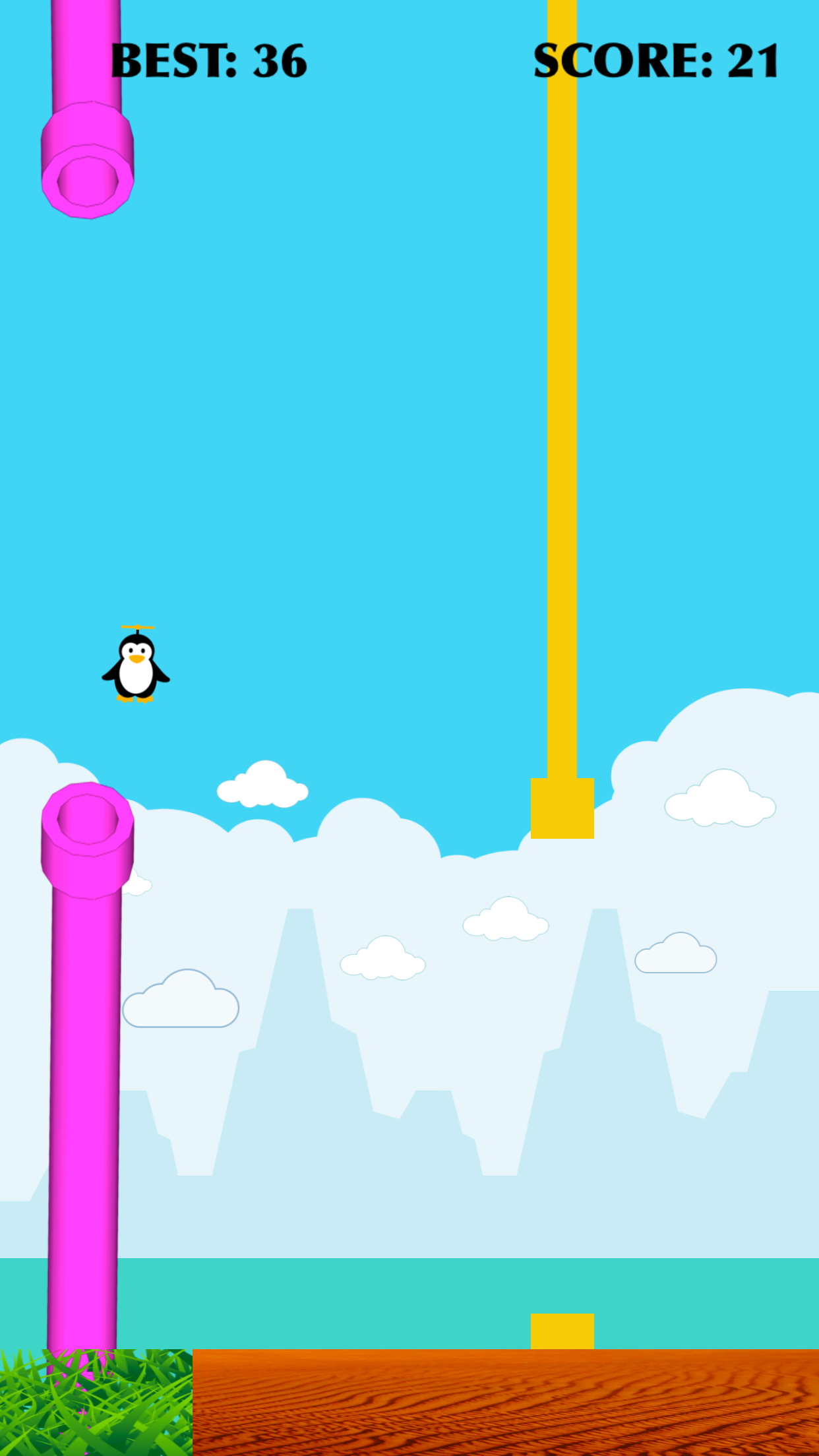 Air Penguin Fly: Flap Wings Flying Jump Adventure screenshot 3