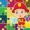 Fireman Jigsaw Puzzles Games for Preschool