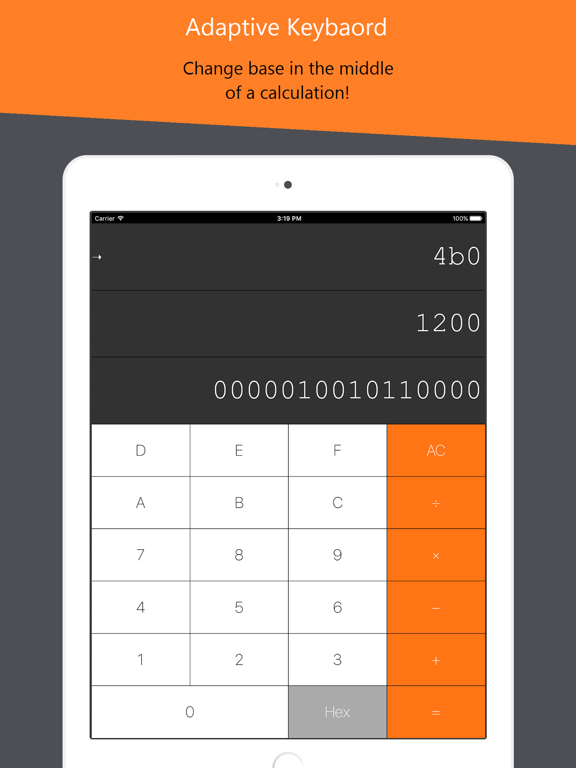 CompSci Calculator iPad screenshot 4 - Utilities app