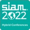 Icon SIAM 2022 Hybrid Conferences