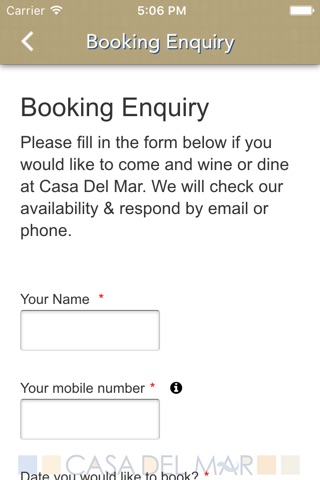 Casa Del Mar Restaurant Bury St Edmunds screenshot 3