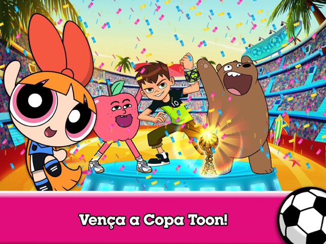 JOGO DE FUTEBOL DO CARTOON NETWORK!!! - Copa Toon Goleadores 