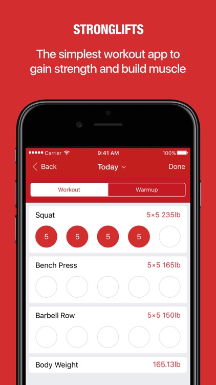 StrongLifts 5x5 Workout Plan