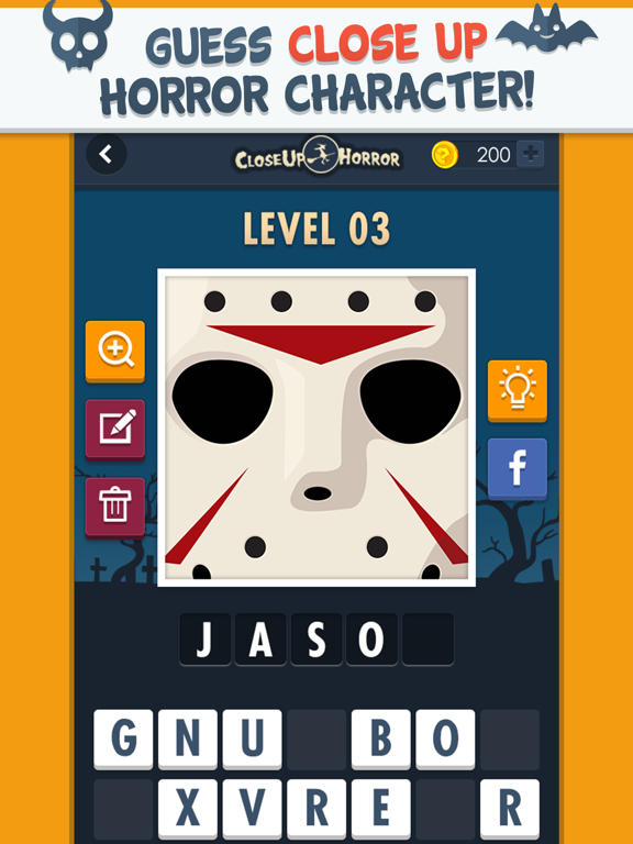 Close Up Horror Quiz: Guess character from photo!