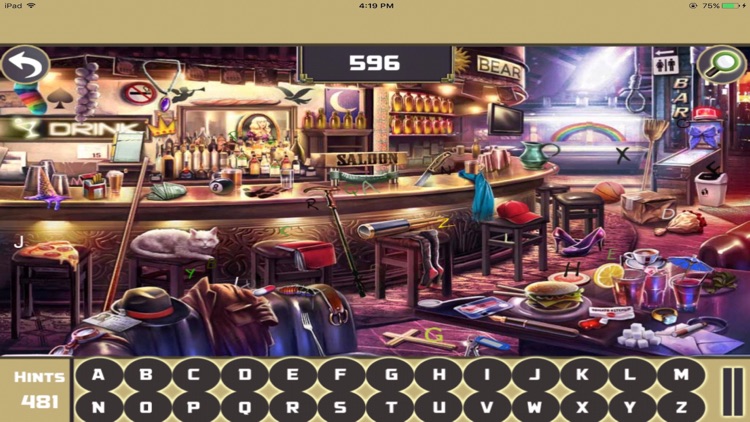 Crime Scene Hidden Alphabets