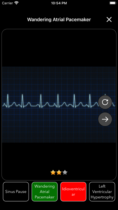 Screenshot #1 pour ECG Test for Doctors