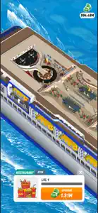 Idle Cruiseliner ! screenshot #9 for iPhone