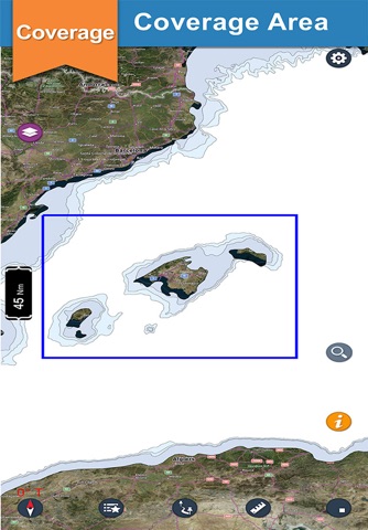 Balearic Islands offline Chart screenshot 2