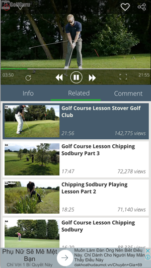 Golf tutorial and highlight - learning, practice(圖2)-速報App