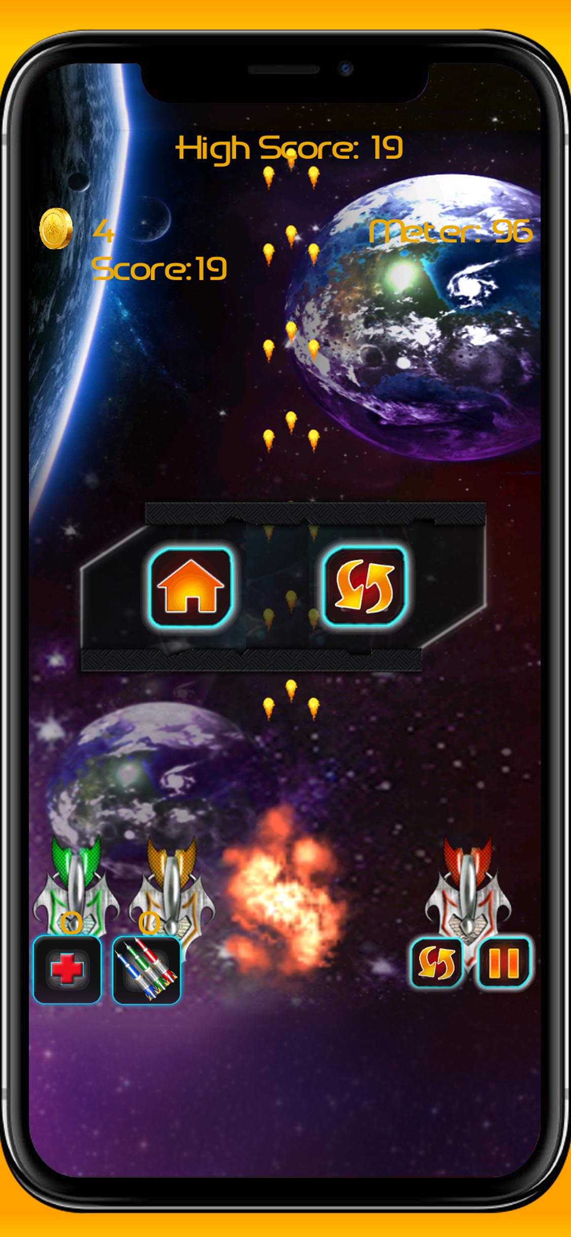 Galaxy Jet Fighter screenshot 4